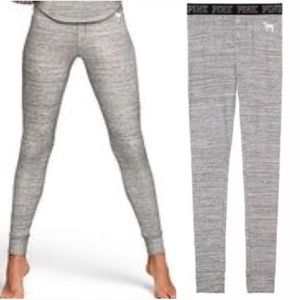 Vs Victoria's Secret pink thermal sleep legging XS